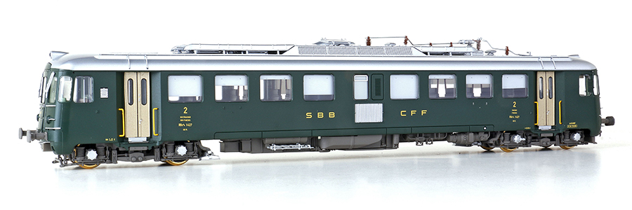 L.S. Models 17059 SBB RBe 4/4 1427  grün silb. altes Logo DC  Ep III